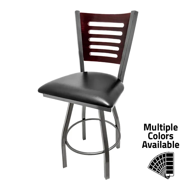 Oak Street SL0150CCS-1S-5 Indoor Swivel Bar Stool
