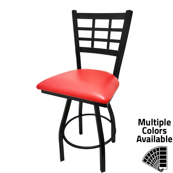 Oak Street SL0163S Indoor Swivel Bar Stool