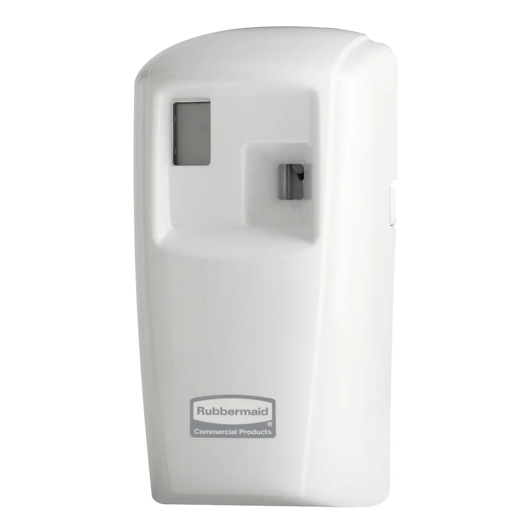 Rubbermaid 1793532 TC Microburst 3000 LCD Dispenser, White, Battery Powered, Flexible Programming
