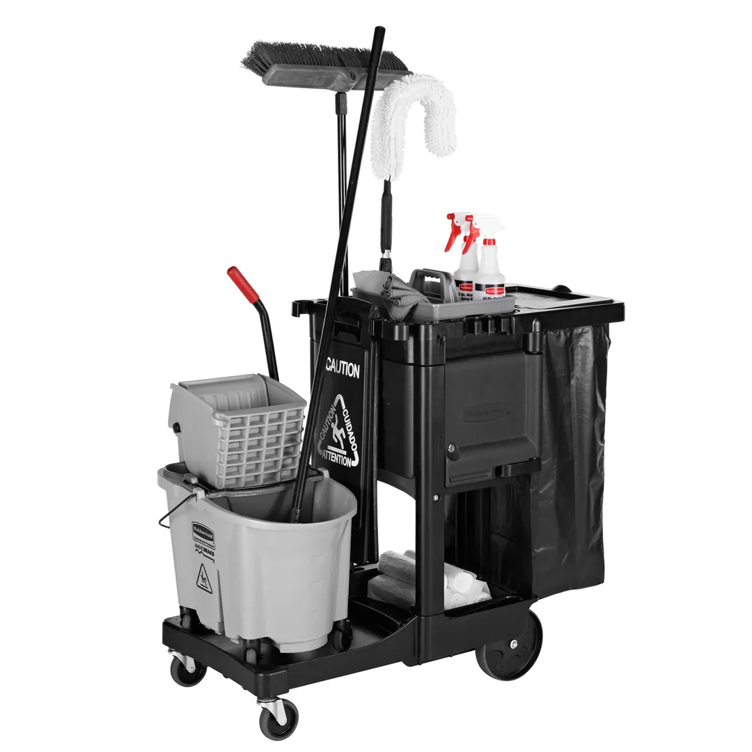 Rubbermaid 1861430 Janitor Cart