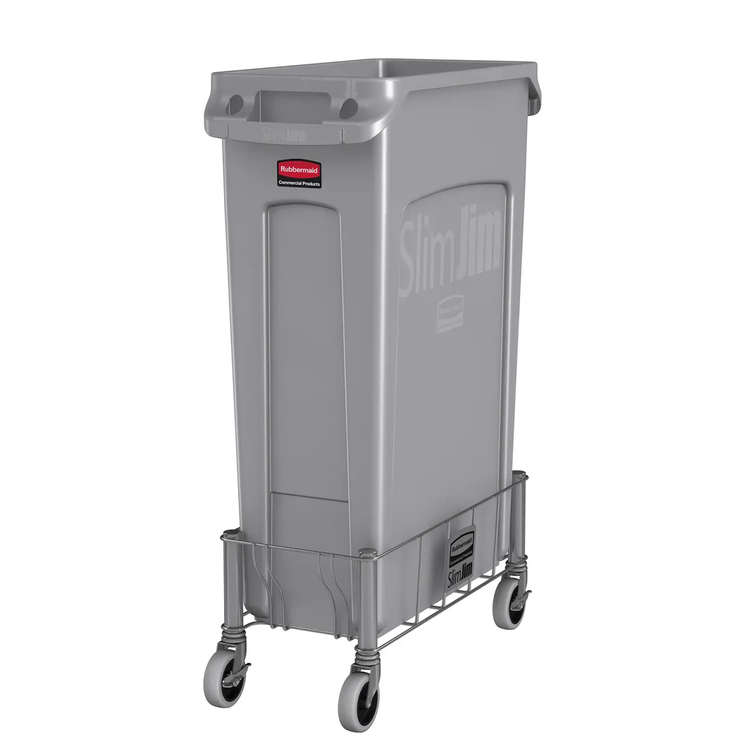 Rubbermaid 1968468 Dolly Trash Receptacle