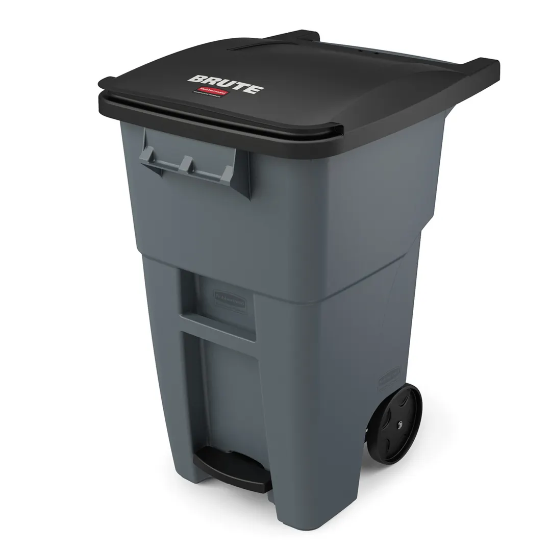 Rubbermaid 1971956 Mobile Trash Receptacle