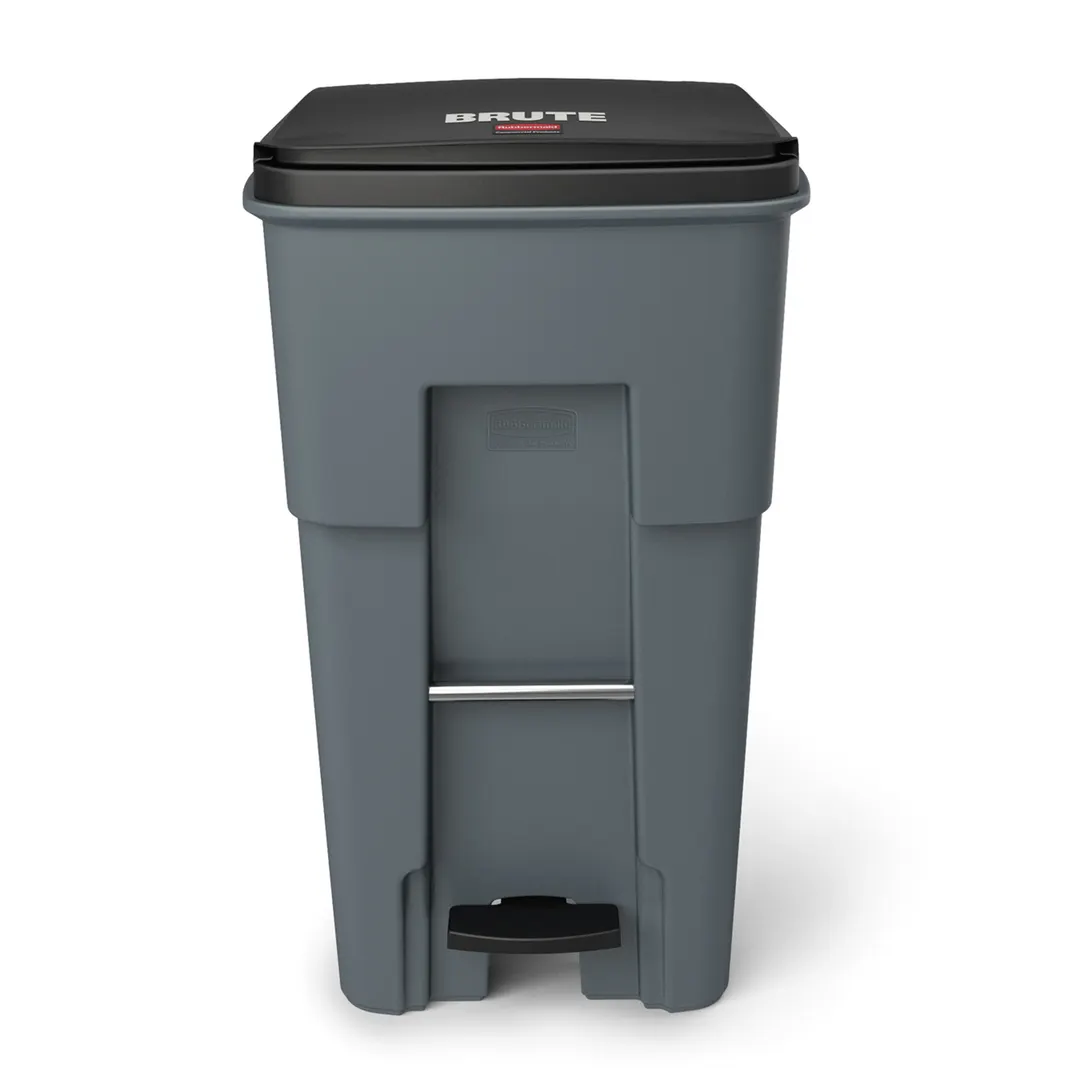 Rubbermaid 1971968 Mobile Trash Receptacle