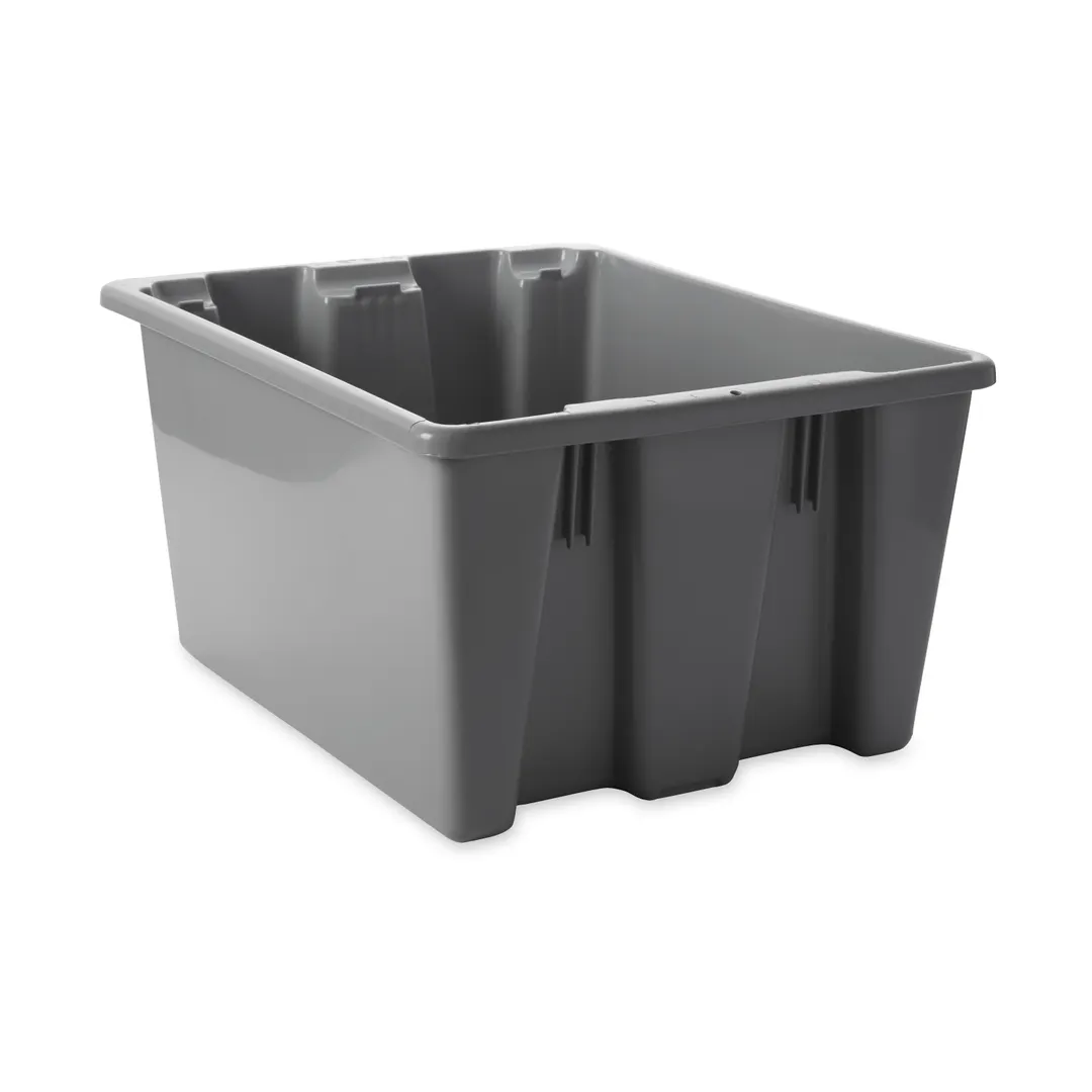 Rubbermaid FG172100GRAY Tote Box