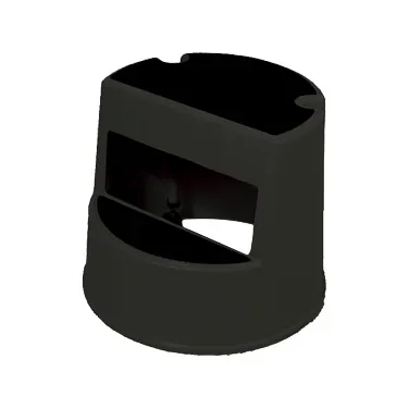 Rubbermaid FG252300BLA Step Stool, 16" Base x 13-1/2" Height, 350 lb Capacity, Plastic, Casters