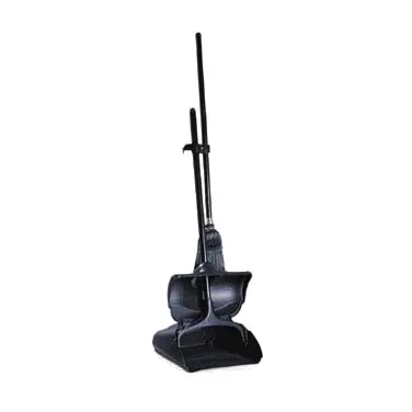 Rubbermaid FG253200BLA Lobby Pro Dust Pan, Black, 12-3/4" W x 11-1/4" D x 5" H, Lid, Made in USA