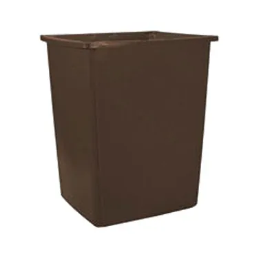Rubbermaid FG256B00BRN Outdoor/Indoor Trash Receptacle