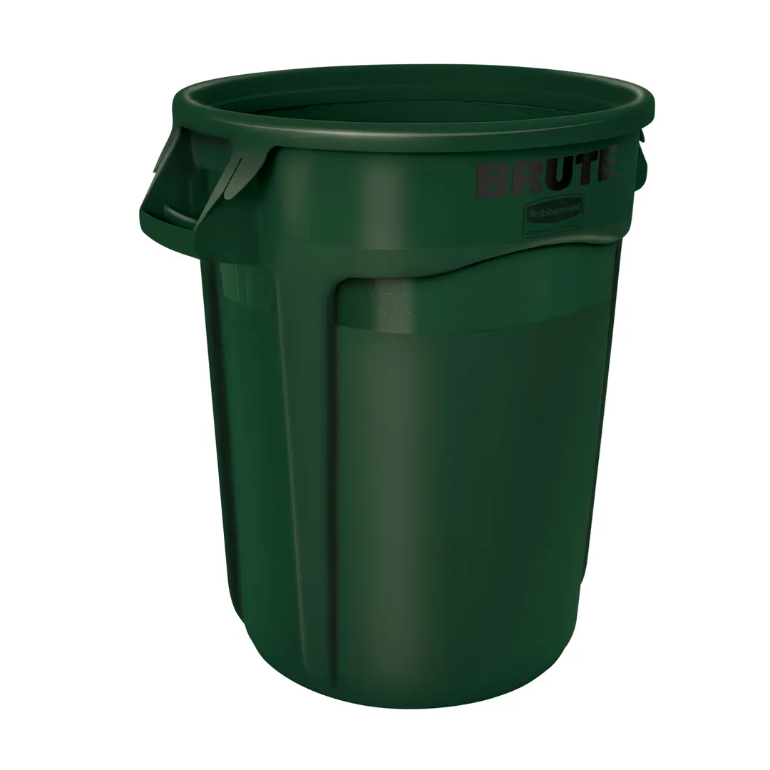 Rubbermaid FG265500DGRN Commercial Trash Can / Container