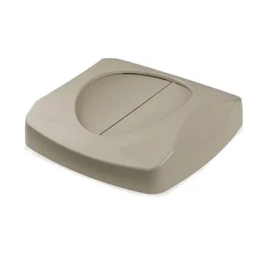Rubbermaid FG268988BEIG Trash Receptacle Lid / Top