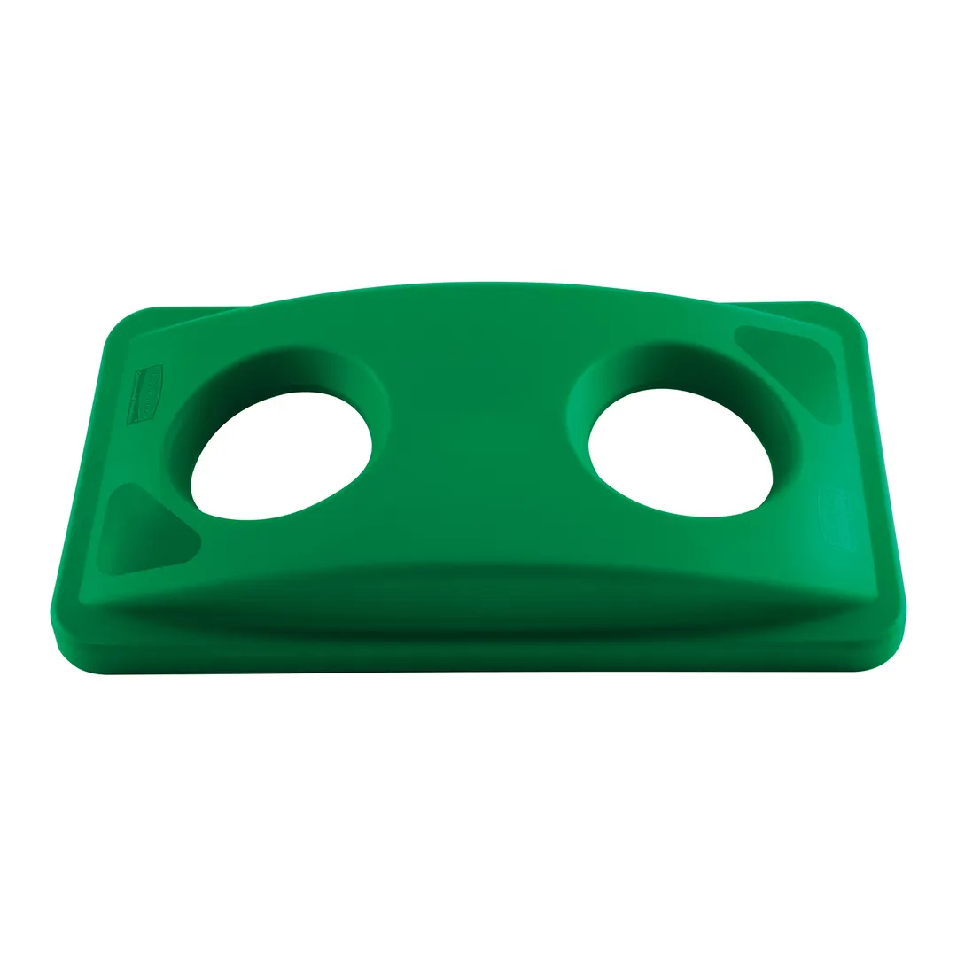 Rubbermaid FG269288GRN Trash Receptacle Lid / Top
