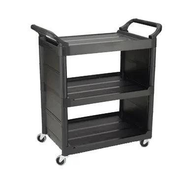 Rubbermaid FG342100BLA Utility/Bussing Cart
