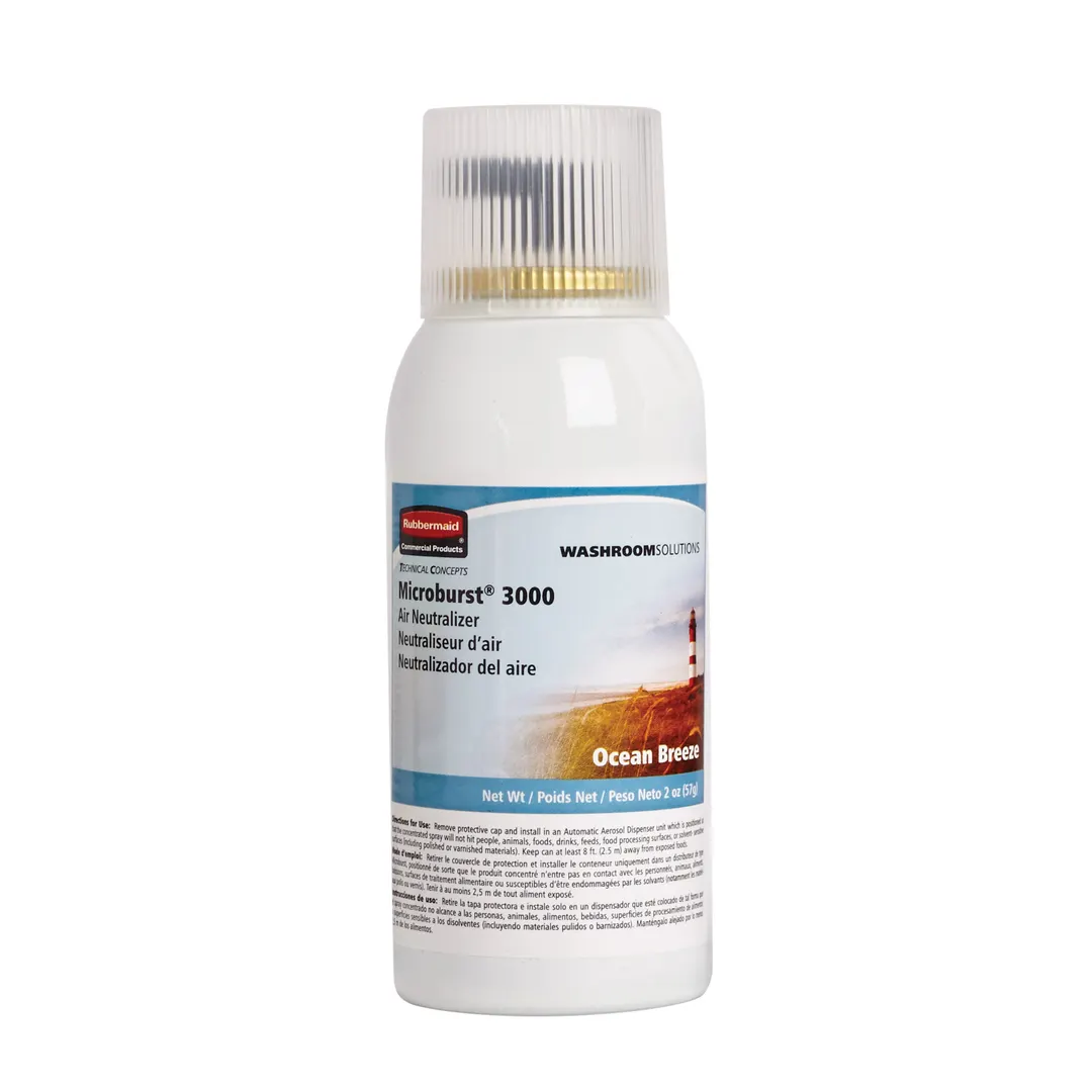 Rubbermaid FG4012581 TC 3000 Aerosol Air Neutralizer Refill, Ocean Breeze, V.O.C. Compliant, Spray