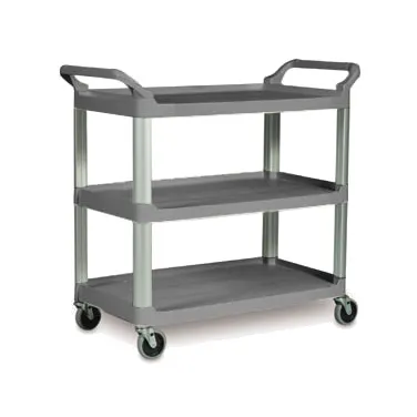 Rubbermaid FG409100GRAY Utility/Bussing Cart