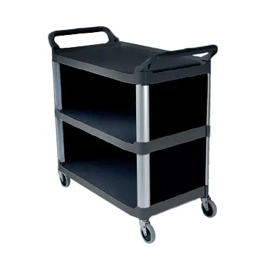 Rubbermaid FG409300BLA Utility/Bussing Cart