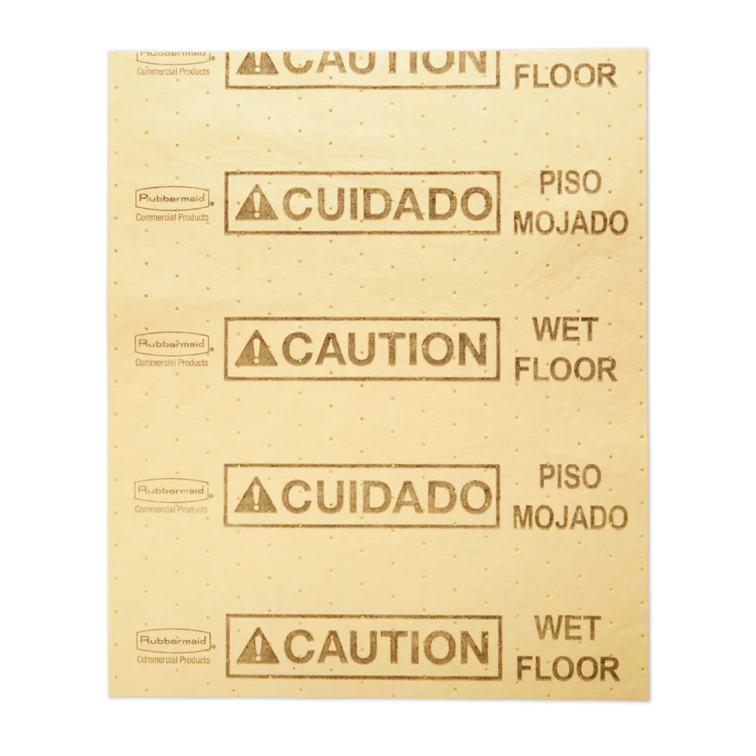 Rubbermaid FG425200YEL Misc Sign