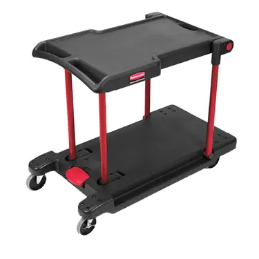 Rubbermaid FG430000BLA Utility/Bussing Cart