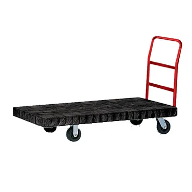 Rubbermaid FG443610BLA Platform Truck