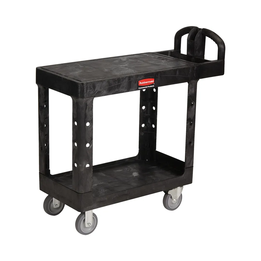 Rubbermaid FG450589BLA Utility/Bussing Cart