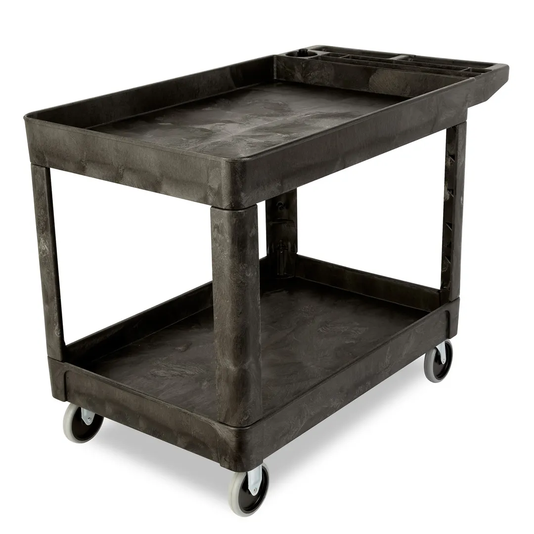 Rubbermaid FG452089BLA Utility/Bussing Cart