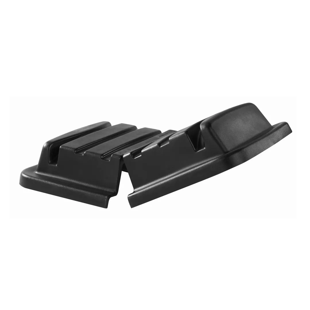 Rubbermaid FG461500BLA Truck Lid, Domed Hinged, 44-1/8" L x 31" W x 8-1/2" H, Black, Made in USA