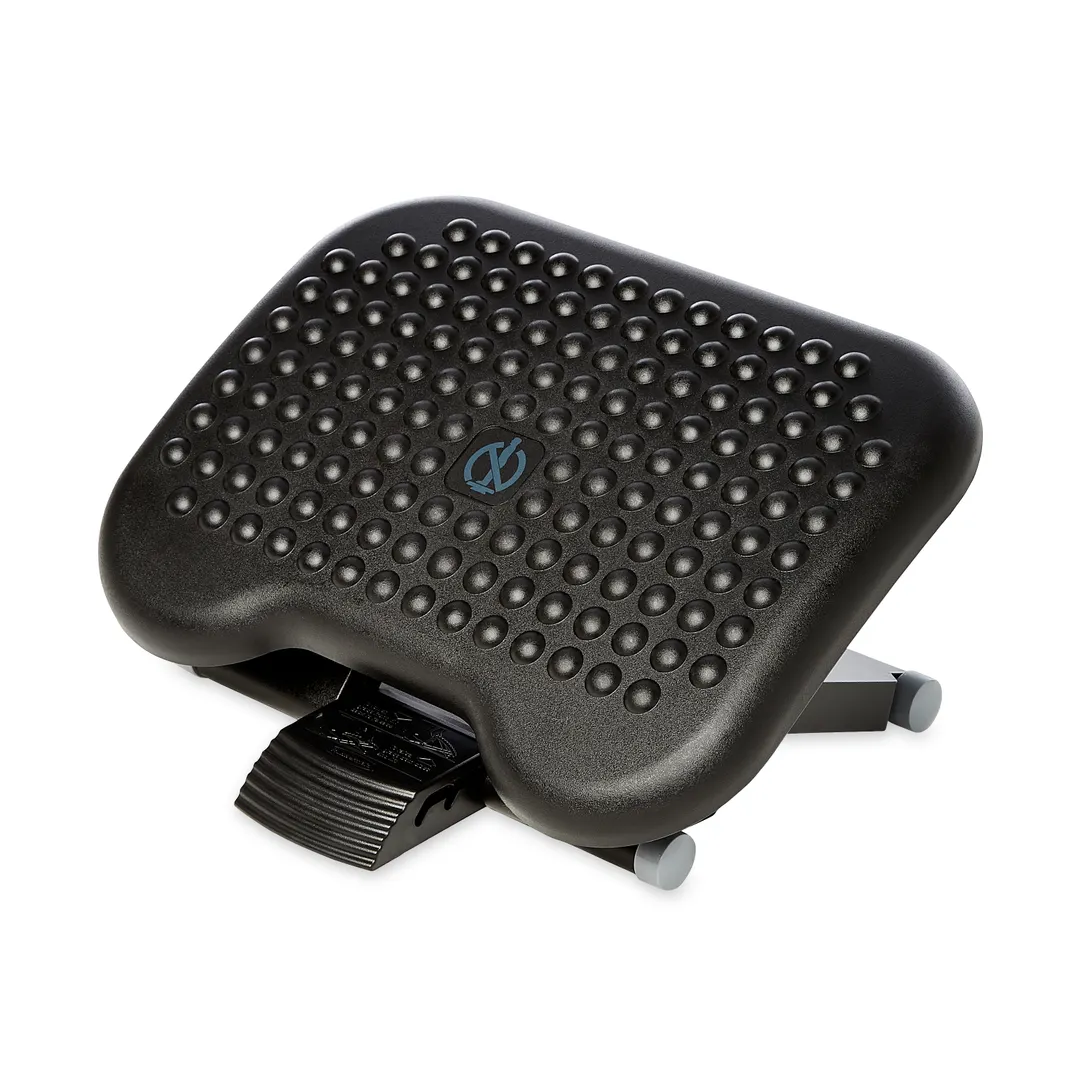 Rubbermaid FG4653 Footrest, tilting, adjustable height
