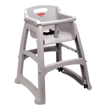 Rubbermaid FG780508PLAT Plastic High Chair