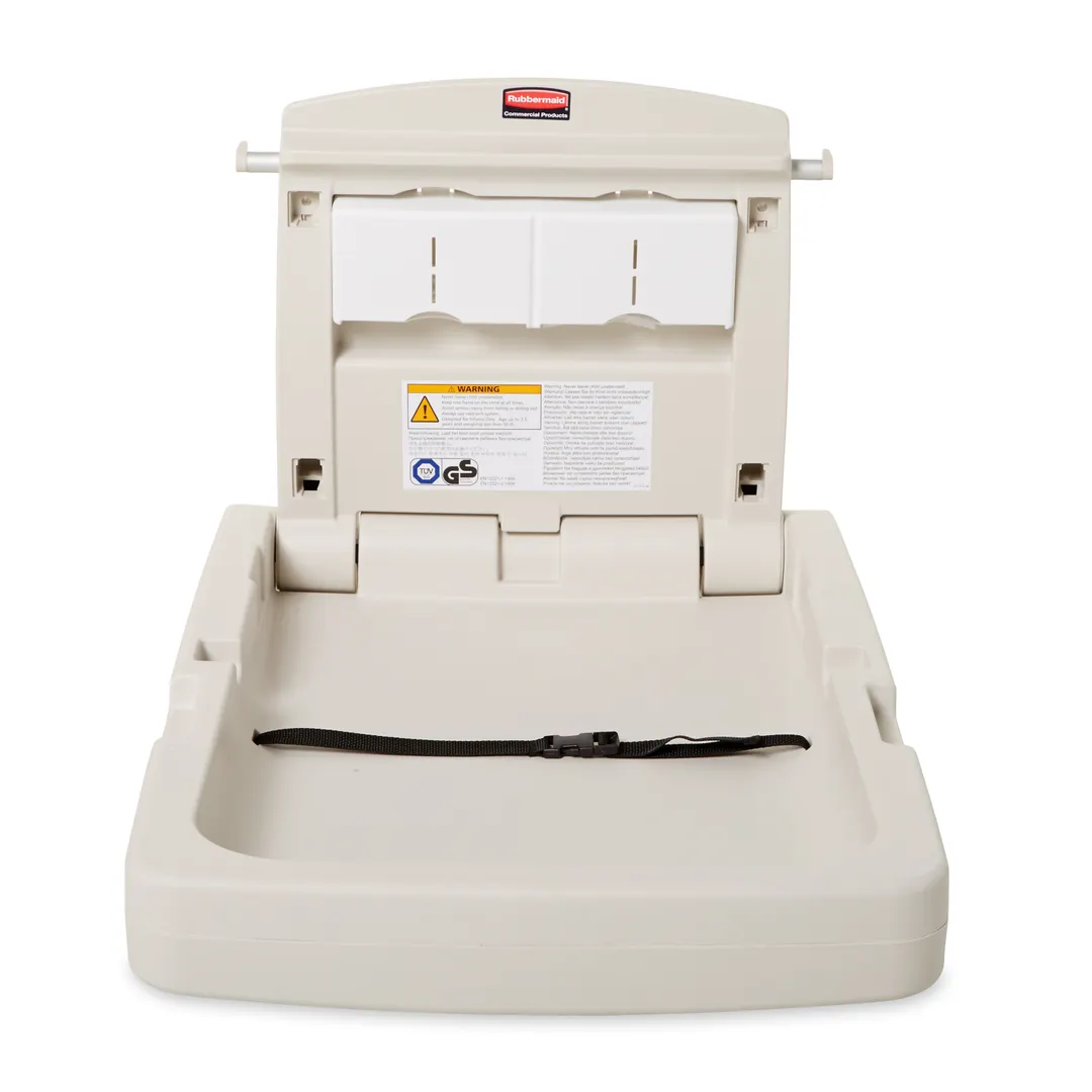 Rubbermaid FG781988LPLAT Baby Changing Station 23"x34.1"x4" Platinum Finish Storage ADA/FDA USA