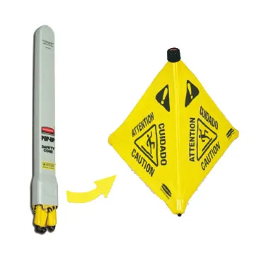 Rubbermaid FG9S0000YEL Wet Floor Sign