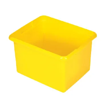 Rubbermaid FG9T8400YEL Organizing Bin, 30 quart