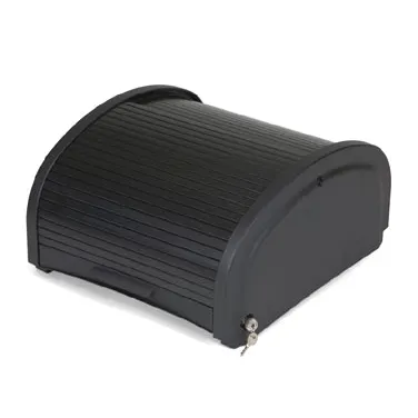 Rubbermaid FG9T8600BLA Locking Security Hood