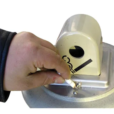 Rubbermaid FG9W3000SSTON Ash Tray Receptacle