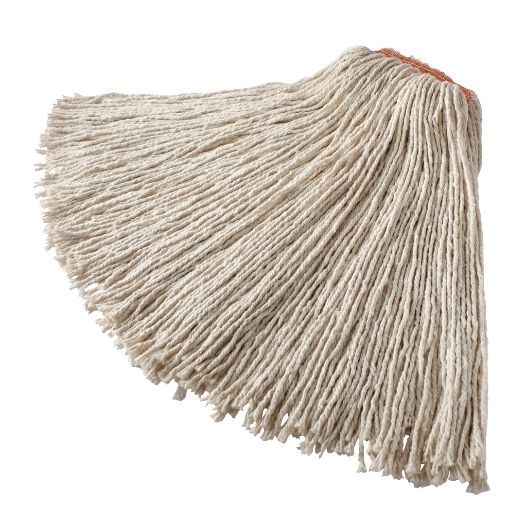 Rubbermaid FGF51800WH00 Wet Mop Head - 24 oz 1" Band, 4‑Ply Cotton/Rayon, All‑Purpose, Made in USA