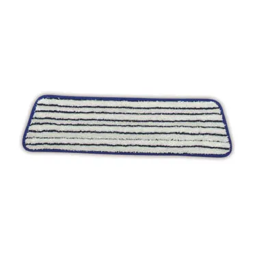 Rubbermaid FGQ80000WH00 18" Microfiber Finish Pad Mop, White Commercial Dry Wet Mop