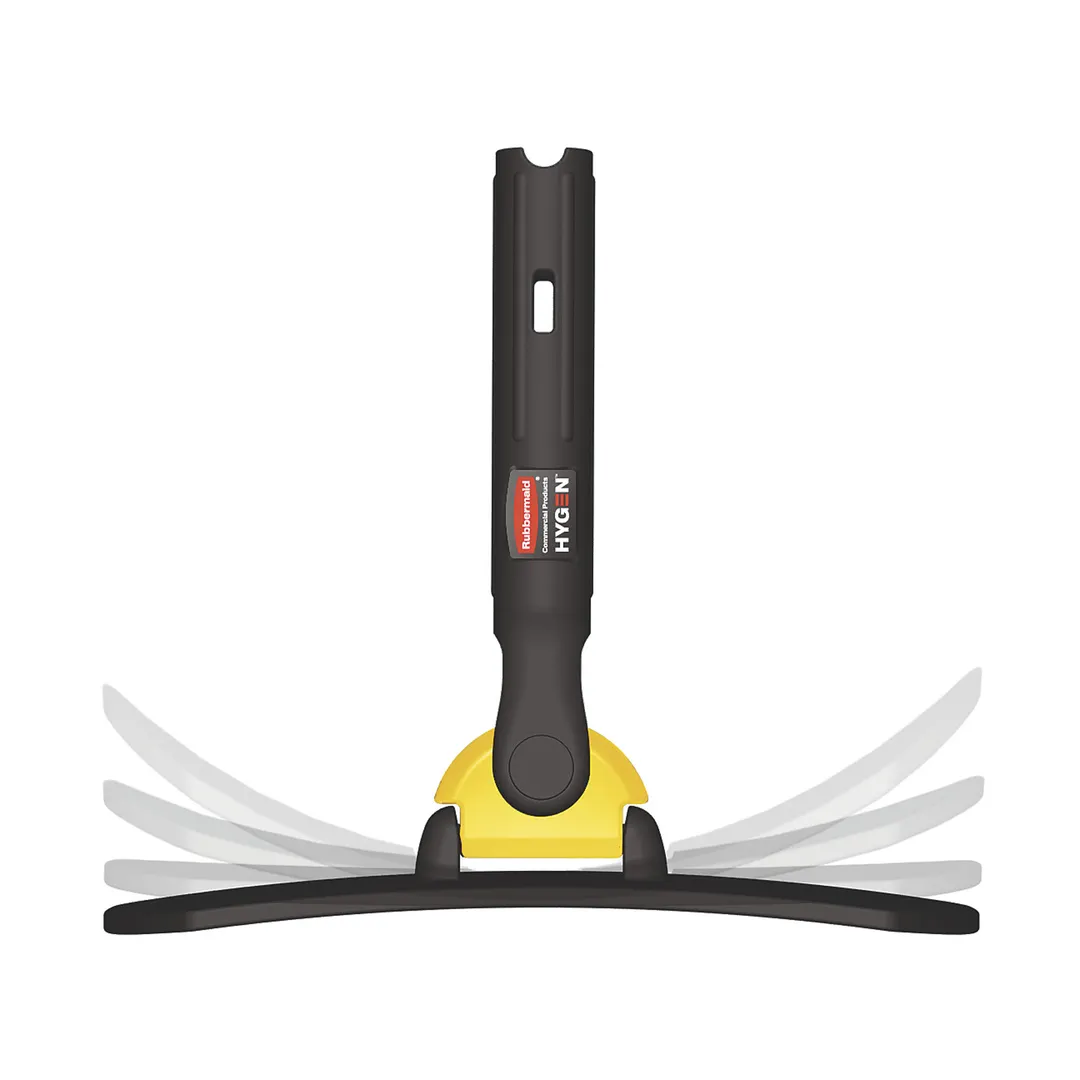 Rubbermaid FGQ85500BK00 Flexi Frame Dust Mop, Black Microfiber Head, Frame-Only for Janitorial Use
