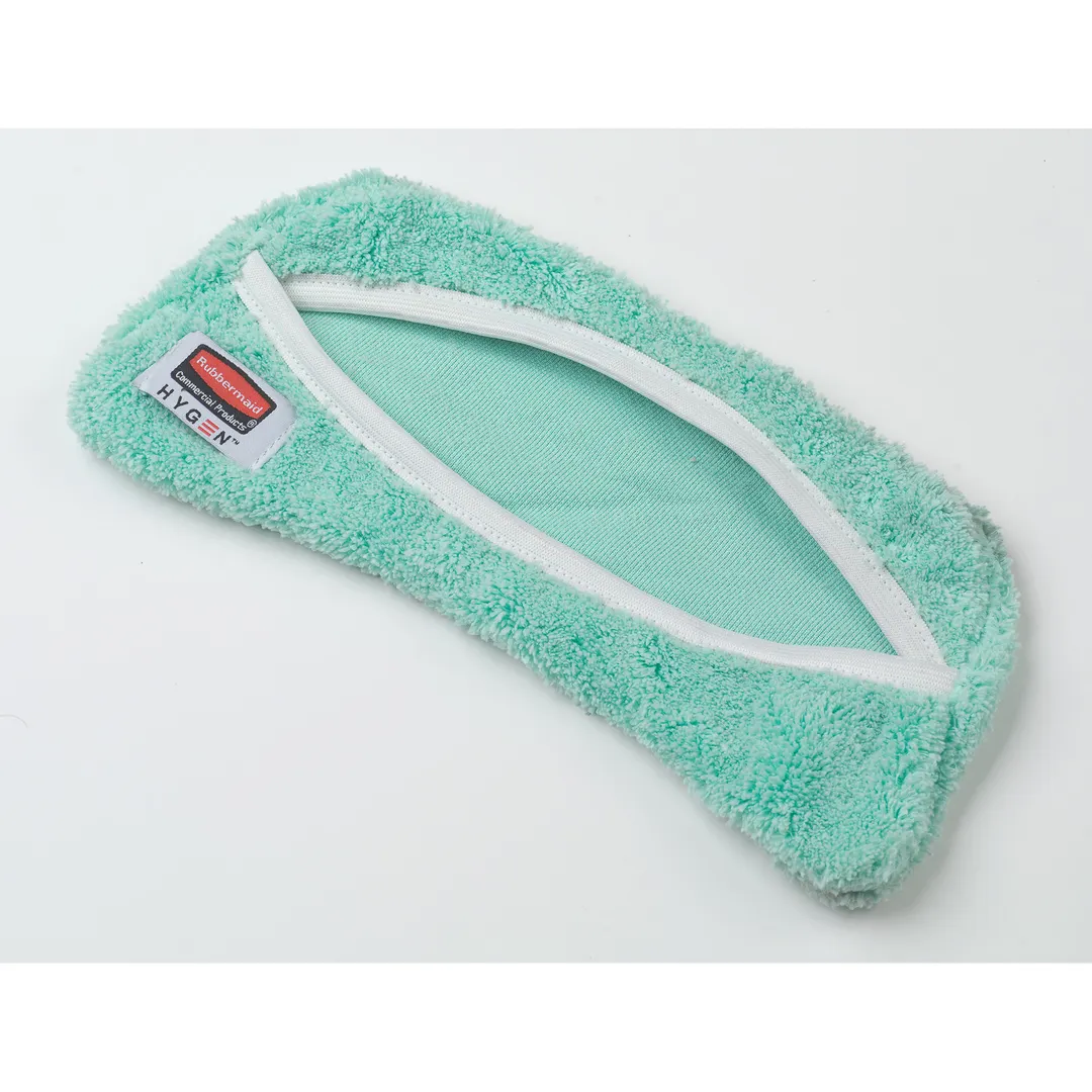 Rubbermaid FGQ85600GR00 Hygen MF Flexi Frame Dust Mop, Green Cover, Frame Design for Janitorial Use