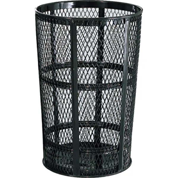 Rubbermaid FGSBR52BK Outdoor/Indoor Trash Receptacle