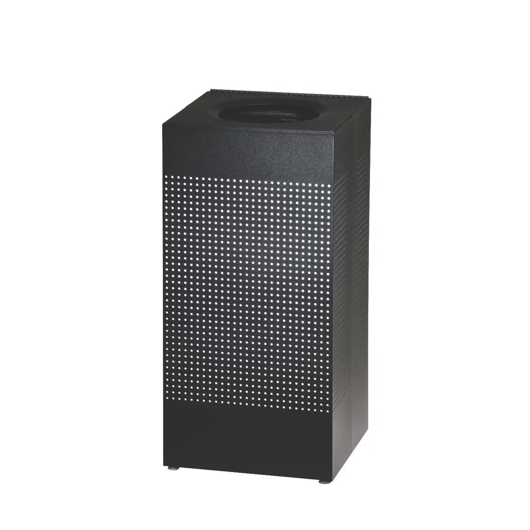 Rubbermaid FGSC14EPLTBK Indoor Trash Receptacle