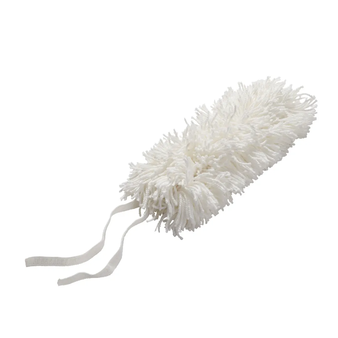 Rubbermaid FGT19900WH00 Dusting Tool Replacement Head, White, Dust Mop Only - 1/Each