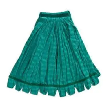 Rubbermaid FGT81206GR00 Tube Mop, Medium 1" Green Microfiber Head, Fits All Wet Mop Handles