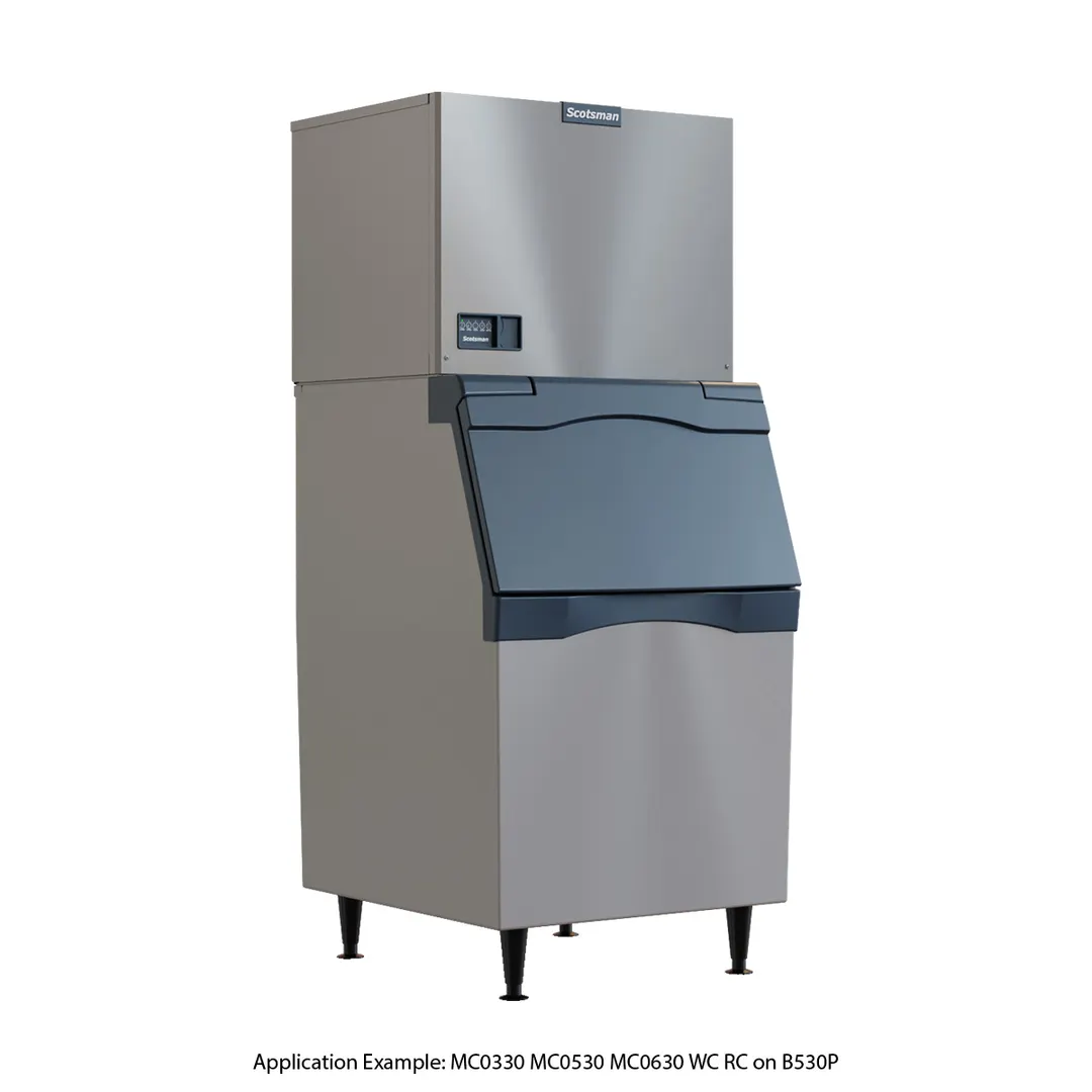 Scotsman B530P 30" Ice Storage Bin, 536 lb, Plastic Exterior