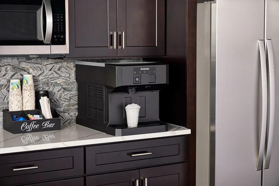 Scotsman HID207ABX-1 16" Countertop Nugget 196 lb Ice & Water Dispenser, Air Cooled, 7 lb Bin