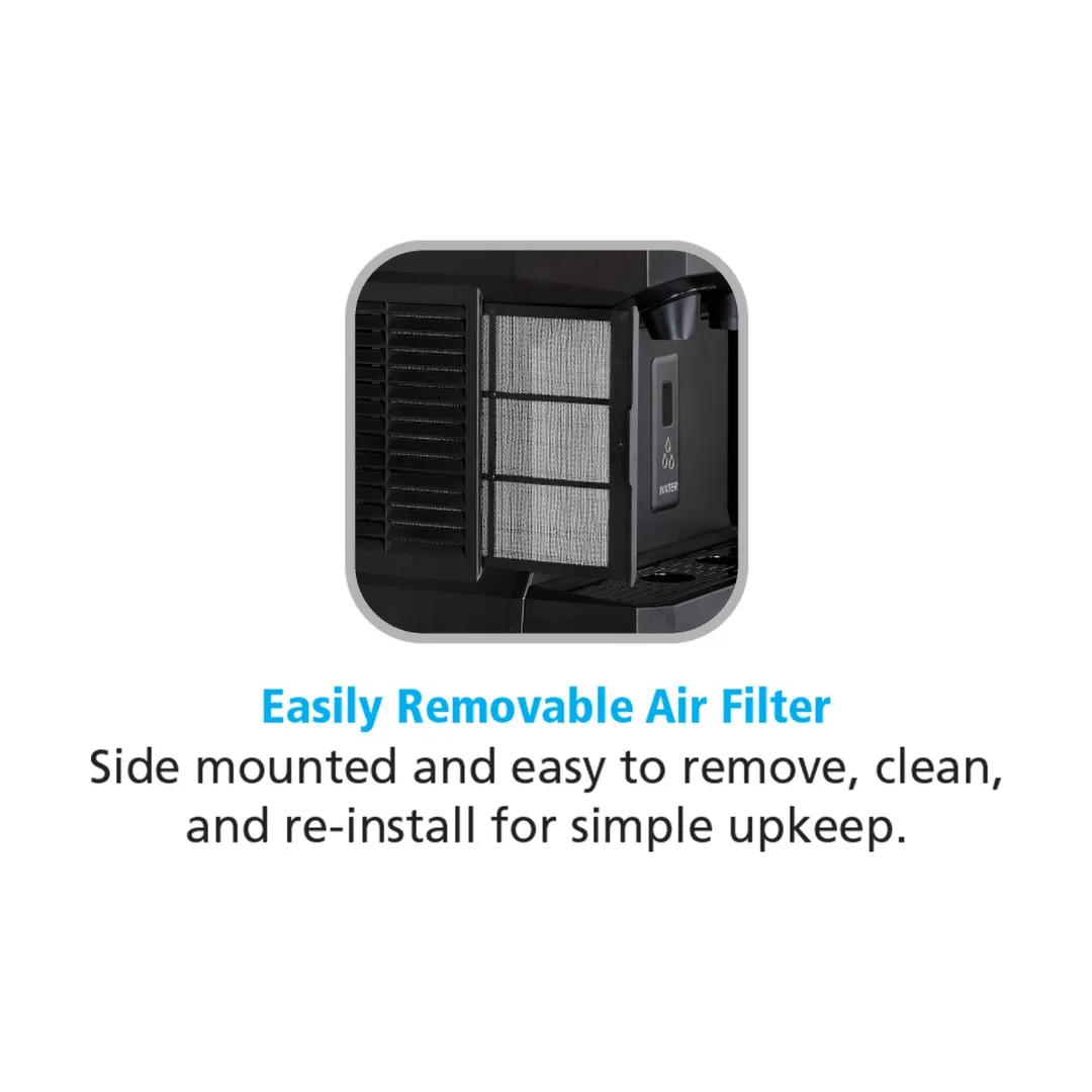 Scotsman HID207ABX-1 16" Countertop Nugget 196 lb Ice & Water Dispenser, Air Cooled, 7 lb Bin