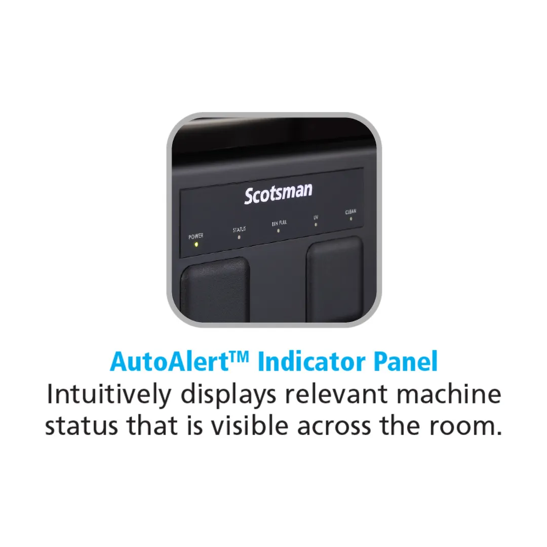 Scotsman HID207ABX-1 16" Countertop Nugget 196 lb Ice & Water Dispenser, Air Cooled, 7 lb Bin