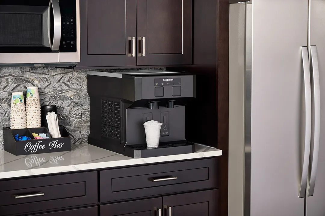 Scotsman HID207AX-1 16" Countertop Nugget 196 lb Ice & Water Dispenser, Air Cooled, 7 lb Bin