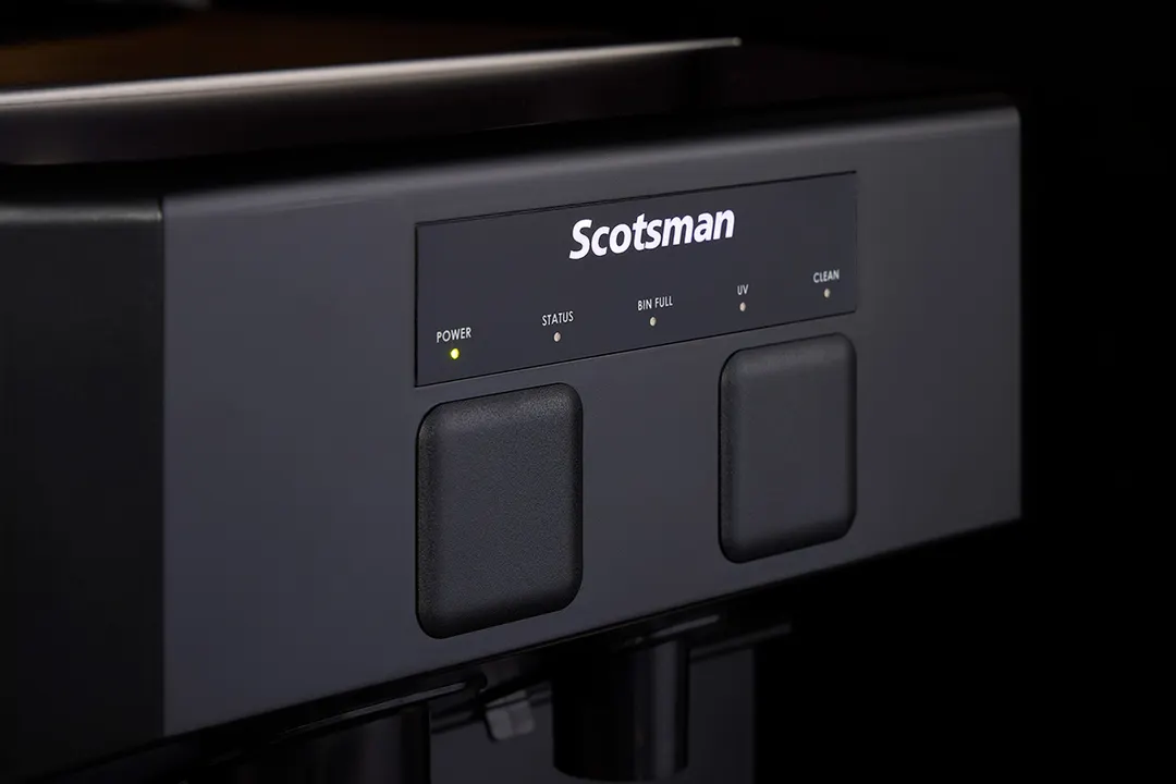 Scotsman HID207AX-1 16" Countertop Nugget 196 lb Ice & Water Dispenser, Air Cooled, 7 lb Bin