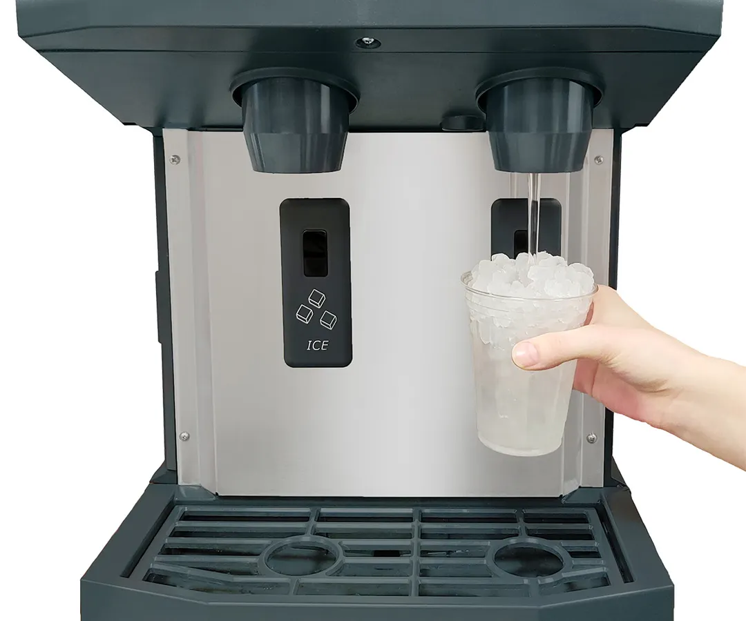 Scotsman HID312AX-1 16" Ice/Water Dispenser, 260 Lb/Day Nugget Ice, Air-Cooled Countertop, 12 Lb Bin