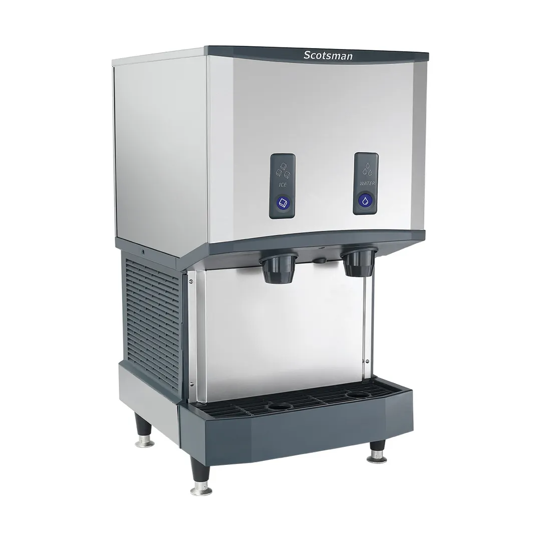 Scotsman HID525ABX-1 21" Ice & Water Dispenser, 500 lb/Day, 25 lb Bin, SmoothStream™ Water, AgION