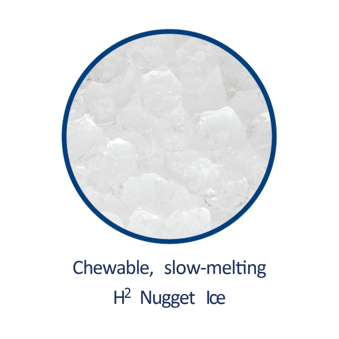 Scotsman HID540ABX-1 21" Ice/Water Dispenser, Countertop, 500 lb/Day Nugget Ice, 40 lb Bin, 115V NSF