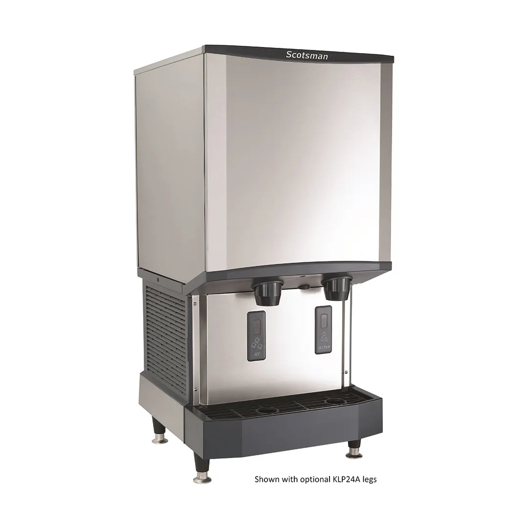 Scotsman HID540AX-1 21" Meridian™ Ice & Water Dispenser, 500 Lb/Day Nugget Ice, 40 Lb Bin Air‑Cooled