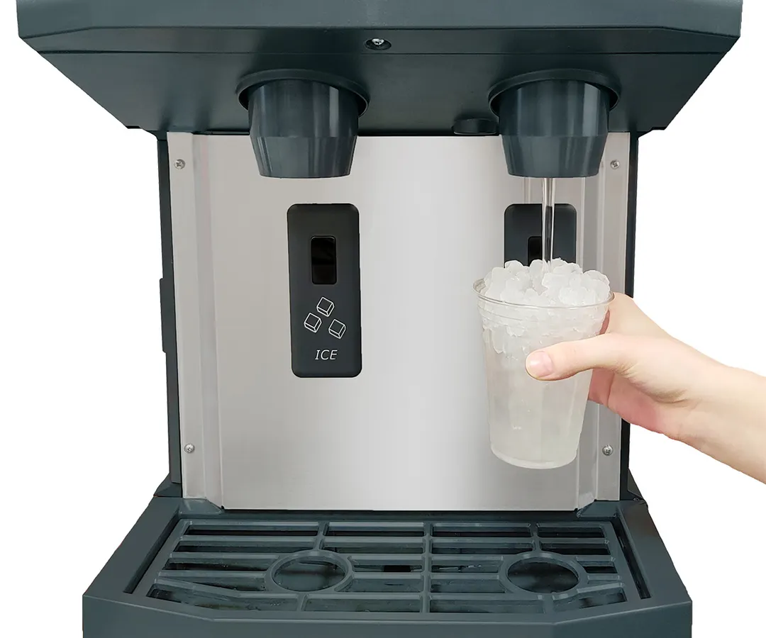 Scotsman HID540AX-1 21" Meridian™ Ice & Water Dispenser, 500 Lb/Day Nugget Ice, 40 Lb Bin Air‑Cooled